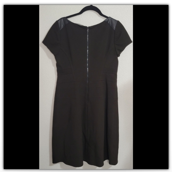 Elie Tahari with some leather details size 10 - Picture 2 of 6